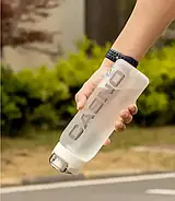 Пляшка для води CASNO 1000 мл KXN-1247 Біла, фото 3