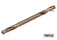 Свердло по металу 2-стороннє, шліфоване YATO : HSS 6542, Ø= 3 мм, l= 46/9.5 мм [100]