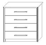 Комод 800 "Сара", фото 2