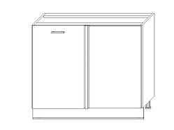 Низ кут 100х60 "Шарлотта"