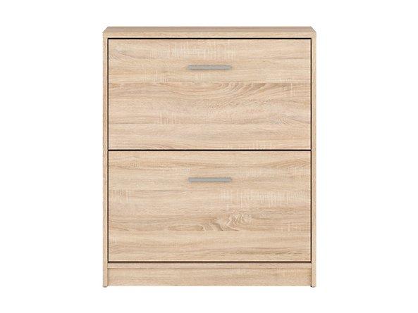 Тумба для взуття "Непо" SFB2K Дуб сонома/Дуб сонома Гербор, фото 1