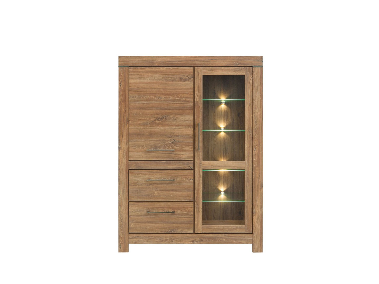 Вітрина "Герман" REG1W1D2S/16/12 + підсвітка ВМК, фото 1