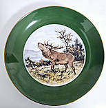 Порцелянова колекційна тарілка Полювання, фото 2