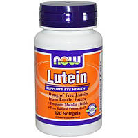 Лютеин NOW Foods Lutein 10 mg 120 Softgels KT, код: 7518457