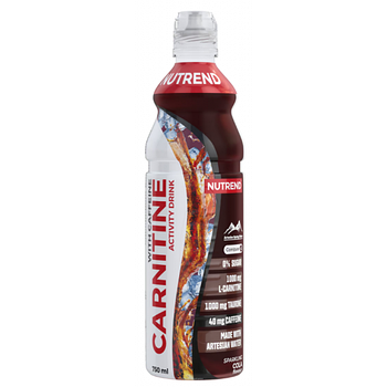 Напій Nutrendз карнітіном CARNITINE ACTIVITY DRINK WITH CAFFEINE, 750 ml, cola