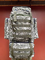 Рюкзак пиксель 100 л кордура, рюкзак военный, рюкзак тактический