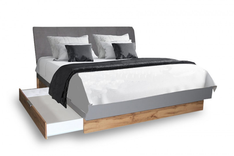 Ліжко "Лінц" 1,6х2,0 (з шухлядами без каркасу) Miro Mark, фото 1