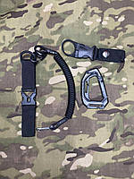 Набор тактических карабинов / карабин+страховой шнур+ держатель для бутылки