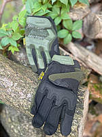 Тактические перчатки олива с пальчиками / Тактические перчатки/ Перчатки военные для ВСУ