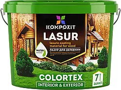 Лазур для деревини Kompozit COLORTEX Горіх 0,9 л (Композит колортекс)