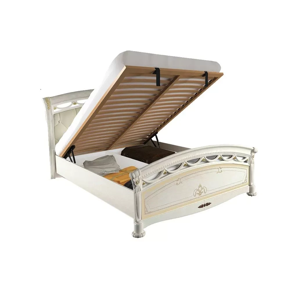 Ліжко "Роселла" 1,8х2,0 підйомне м'яка спинка з каркасом люкс Miro Mark, фото 1