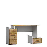 Комп'ютерний стіл B-009 дуб вотан/білий мат