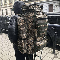 Рюкзак пиксель 110 л, рюкзак военный кордура, рюкзак тактический, рюкзак піксель