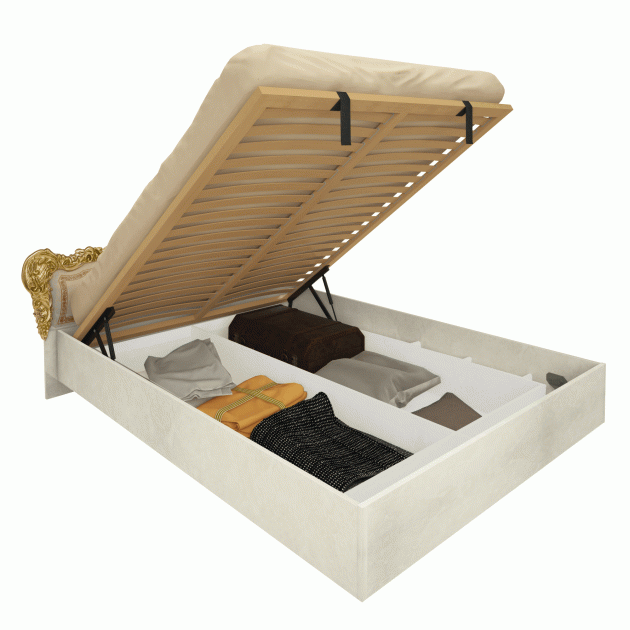 Ліжко "Дженніфер" 160 підйомне м'яка спинка з каркасом Miro Mark, фото 1