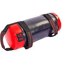 Мешок для кроссфита и фитнеса SP-Planeta SP-Planeta UR FI-6574-15 черный-красный