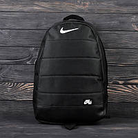 Рюкзак спортивный Найк / Nike Air Black мужской городской стильный портфель качественный сумка 20л цвет черный