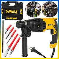 Дрель перфоратор DeWalt 900 ВТ Профессиональные перфораторы со сверлами в чемодане Дрель ударная 3,2 ДЖ