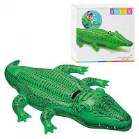 Дитячий надувний плотик Intex 58546 Крокодилка ar