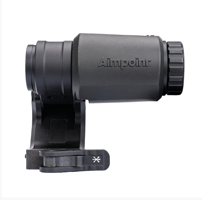 Збільшувач Aimpoint 3X-P Magnifier - UNITY Tactical FAST FTC 30 мм Mount, Колір: Black