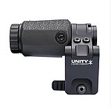 Збільшувач Aimpoint 3X-P Magnifier - UNITY Tactical FAST FTC 30 мм Mount, Колір: Black, фото 6