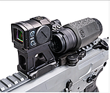 Збільшувач Aimpoint 3X-P Magnifier - UNITY Tactical FAST FTC 30 мм Mount, Колір: Black, фото 7