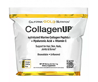 California Gold Nutrition CollagenUP — морський колаген з гіалуроновою кислотою і вітаміном С — 1000 грамів (