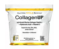 California Gold Nutrition CollagenUP - Морской коллаген с Гиалуроновой кислотой и витамином С - 1000 грамм(