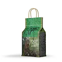 Наполнитель для кошачьего туалета Forest Cat Oat Organic Pellet 5 кг - овсяный