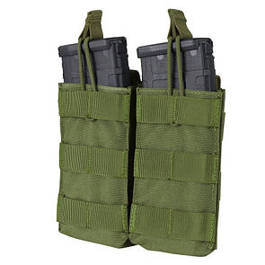 Підсумок для магазинів подвійний молле Condor Double M4/M16 Open Top Mag Pouch MA19 Олива (Olive)