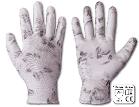 Перчатки защитные NITROX FLOWERS нитрил, размер 7, RWNF7