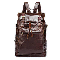 Рюкзак кожаный Vintage 14843 Коричневый pm