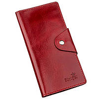 Бумажник женский вертикальный на двух кнопках SHVIGEL 16176 Красный pm