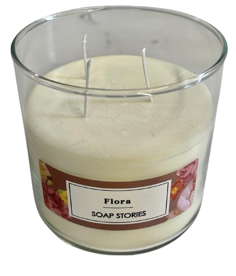 Свічка парфумована "FLORA" , 350г