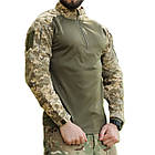 Тактична літня бойова сорочка Убакс Піксель ММ-14 з довгим рукавом, фото 3