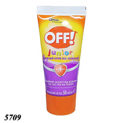 Крем від комарів "OFF! Junior" дитячий 50 мл