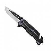 Нож складной 9,3 с лезвием для разрезания ремней INTERTOOL HT-0598 ar