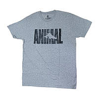 Animal T-Shirt Grey XL size мужская футболка