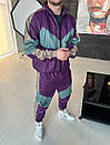 Фіолетовий спортивний костюм з принтом, фото 4