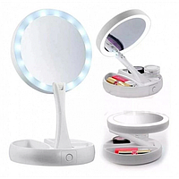 Зеркало для макияжа с подсветкой My Fold Jin Ge JG-988 ar