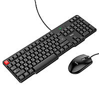 Дротова комп'ютерна клавіатура + мишка Hoco GM16 (99736) ar