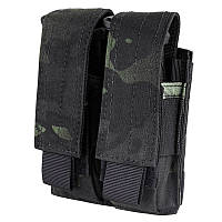 Подсумок для магазинов пистолетных молле Condor Double Pistol Mag Pouch MA23 Crye Precision MultiCam Black