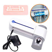 Cтерилизатор для зубных щеток УФ, с дозатором зубной пасты, 220В ar