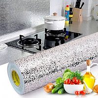 Водонепроницаемая самоклеящаяся фольга (40см х 5м) для кухонных поверхностей Алюминиевая фольга ar