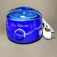 Нагреватель для горячего воска воскоплав Pro Wax 100 JG117 депиляция Синий ar