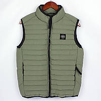 Жилетка Stone Island, колір хакі, різні розміри