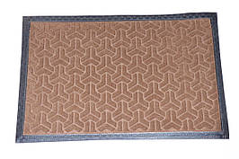 Килимок вхідний з бортом 40x60 см на гумовій основі 620240x60/10