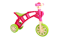 Дитячий біговел Каталка "Ролоцикл" ТехноК 3220TXK (Pink) Рожевий (Рожевий)