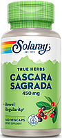 Каскара Саграда Solaray Cascara Sagrada 450 mg 100 veg caps