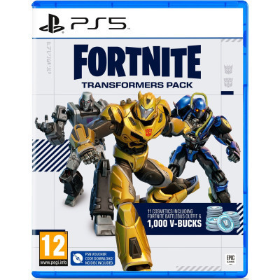 Игра Sony Fortnite - Transformers Pack, код активації (5056635604460) p - фото 1 - id-p2203396861