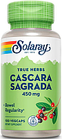 Каскара Саграда Solaray Cascara Sagrada 450 mg 100 капсул